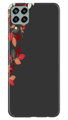 Grey Background Mobile Back Case for Samsung Galaxy M33 5G (Design - 71)