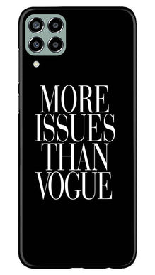 More Issues than Vague Mobile Back Case for Samsung Galaxy M33 5G (Design - 74)