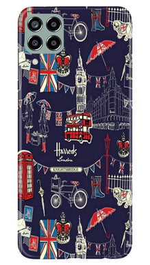 Love London Mobile Back Case for Samsung Galaxy M33 5G (Design - 75)