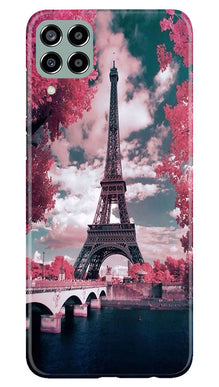 Eiffel Tower Mobile Back Case for Samsung Galaxy M33 5G  (Design - 101)