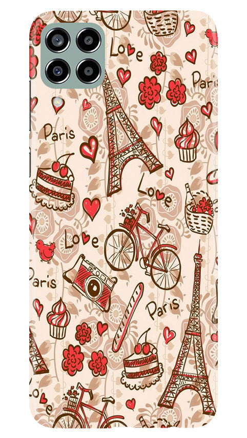 Love Paris Case for Samsung Galaxy M33 5G  (Design - 103)