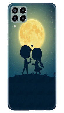 Love Couple Mobile Back Case for Samsung Galaxy M33 5G  (Design - 109)