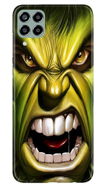 Hulk Superhero Mobile Back Case for Samsung Galaxy M33 5G  (Design - 121)