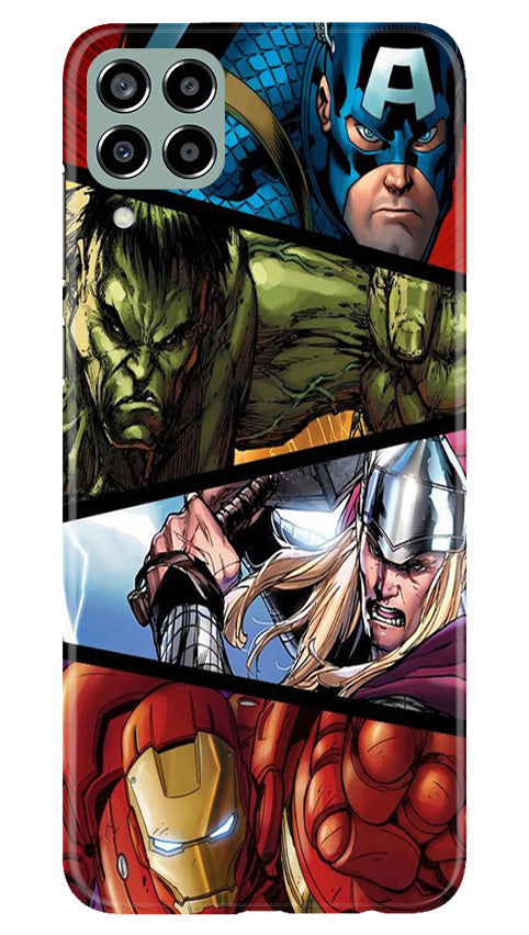Avengers Superhero Case for Samsung Galaxy M33 5G  (Design - 124)