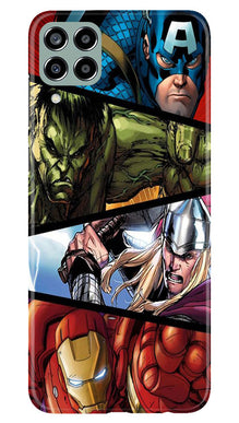 Avengers Superhero Mobile Back Case for Samsung Galaxy M33 5G  (Design - 124)