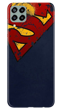 Superman Superhero Mobile Back Case for Samsung Galaxy M33 5G  (Design - 125)