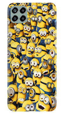 Minions Mobile Back Case for Samsung Galaxy M33 5G  (Design - 126)