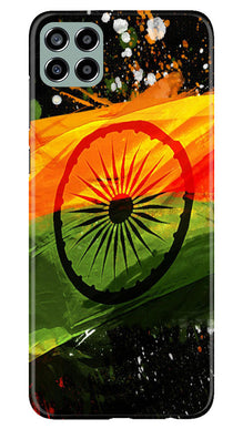 Indian Flag Mobile Back Case for Samsung Galaxy M33 5G  (Design - 137)