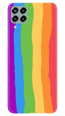 Multi Color Baground Mobile Back Case for Samsung Galaxy M33 5G  (Design - 139)