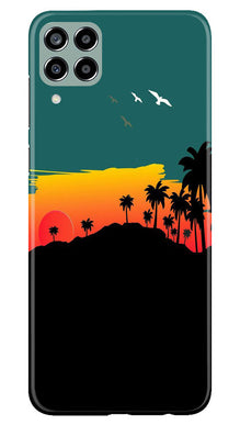 Sky Trees Mobile Back Case for Samsung Galaxy M33 5G (Design - 160)