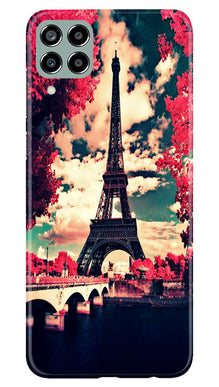 Eiffel Tower Mobile Back Case for Samsung Galaxy M33 5G (Design - 181)