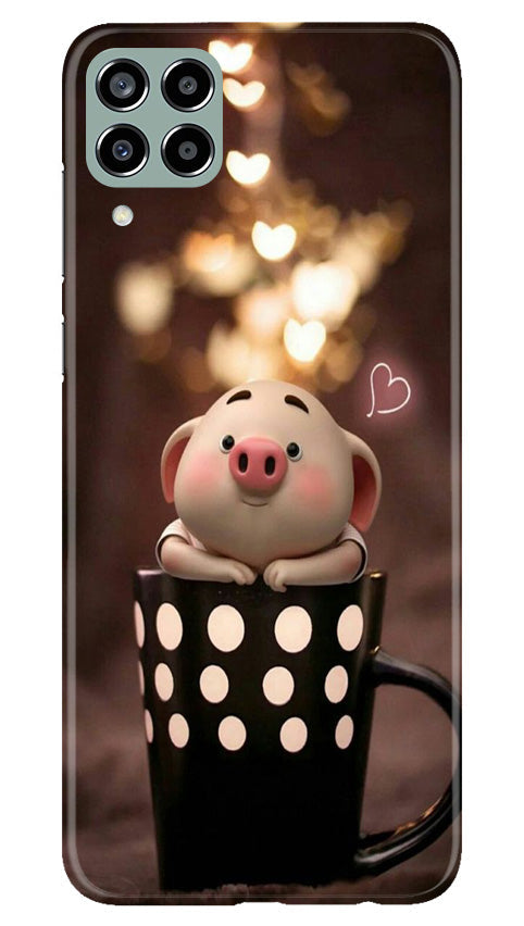 Cute Bunny Case for Samsung Galaxy M33 5G (Design No. 182)