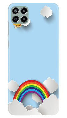 Rainbow Mobile Back Case for Samsung Galaxy M33 5G (Design - 194)