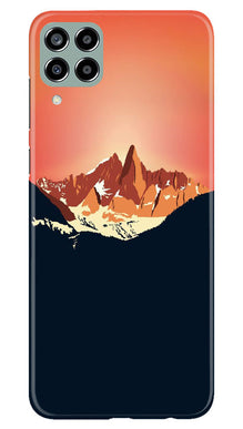 Mountains Mobile Back Case for Samsung Galaxy M33 5G (Design - 196)