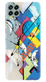 Modern Art Case for Samsung Galaxy M33 5G (Design No. 204)