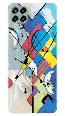 Modern Art Mobile Back Case for Samsung Galaxy M33 5G (Design - 204)