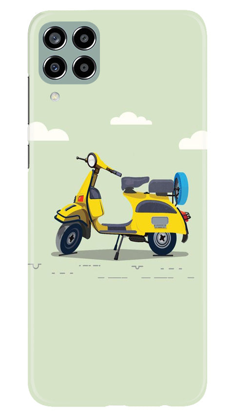 Vintage Scooter Case for Samsung Galaxy M33 5G (Design No. 229)