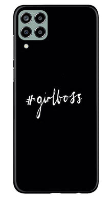 #GirlBoss Mobile Back Case for Samsung Galaxy M33 5G (Design - 235)