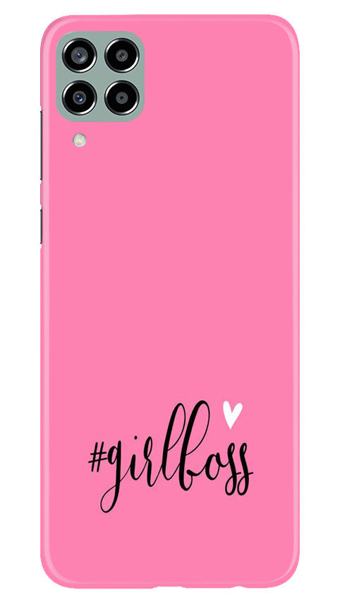 Girl Boss Pink Case for Samsung Galaxy M33 5G (Design No. 238)