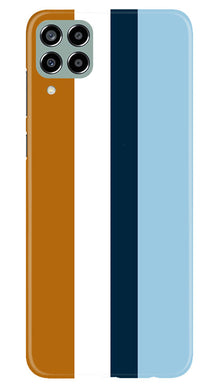 Diffrent Four Color Pattern Mobile Back Case for Samsung Galaxy M33 5G (Design - 244)