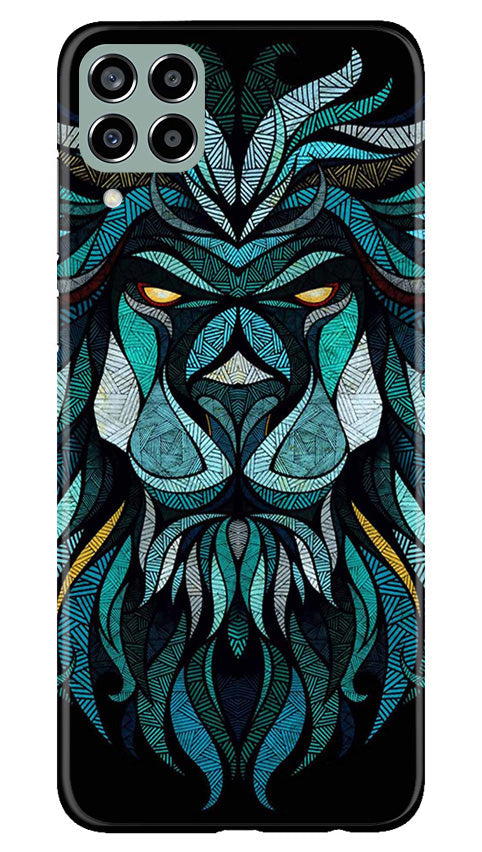 Lion Mobile Back Case for Samsung Galaxy M33 5G (Design - 276)