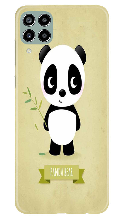Panda Bear Mobile Back Case for Samsung Galaxy M33 5G (Design - 279)