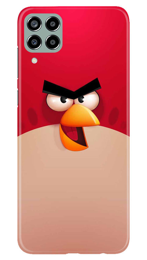 Angry Bird Red Mobile Back Case for Samsung Galaxy M33 5G (Design - 287)