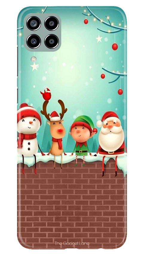 Santa Claus Mobile Back Case for Samsung Galaxy M33 5G (Design - 296)