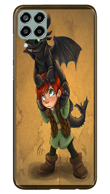 Dragon Mobile Back Case for Samsung Galaxy M33 5G (Design - 298)