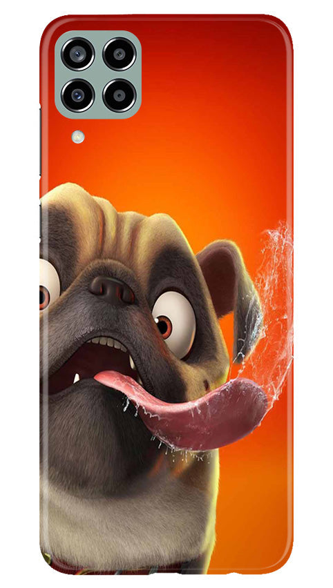 Dog Mobile Back Case for Samsung Galaxy M33 5G (Design - 303)