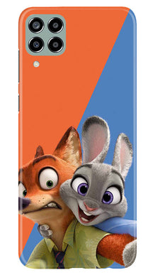 Cartoon Mobile Back Case for Samsung Galaxy M33 5G (Design - 306)