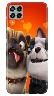 Dog Puppy Mobile Back Case for Samsung Galaxy M33 5G (Design - 310)