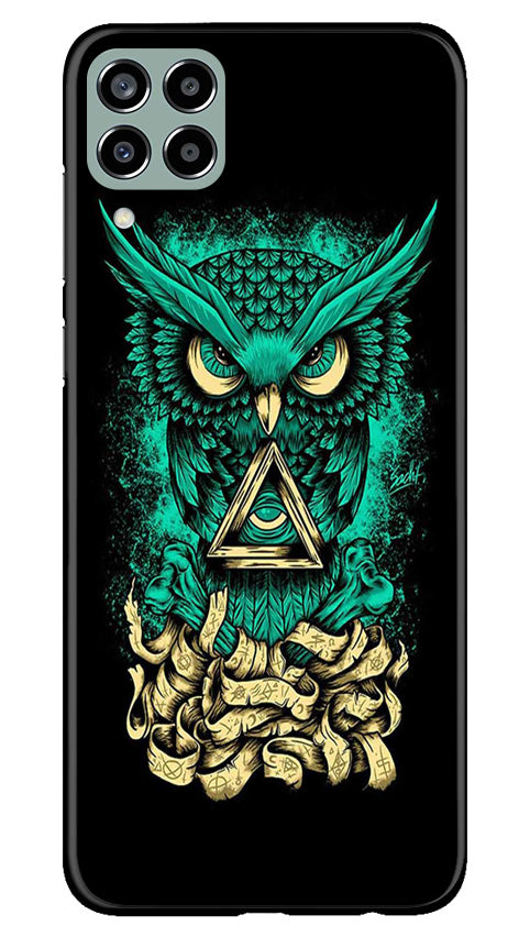 Owl Mobile Back Case for Samsung Galaxy M33 5G (Design - 317)