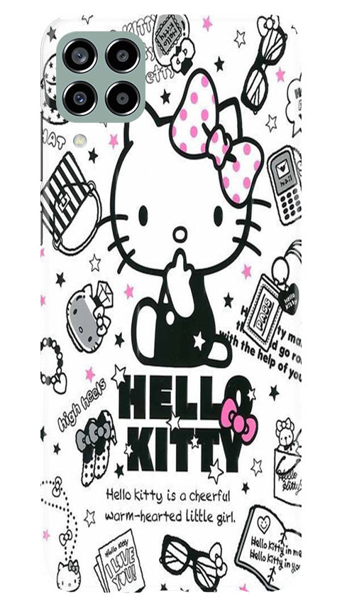 Hello Kitty Mobile Back Case for Samsung Galaxy M33 5G (Design - 320)
