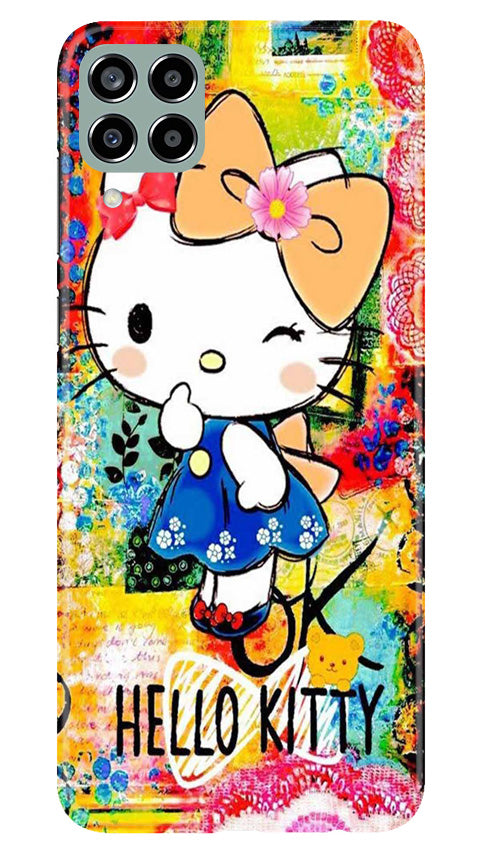 Hello Kitty Mobile Back Case for Samsung Galaxy M33 5G (Design - 321)