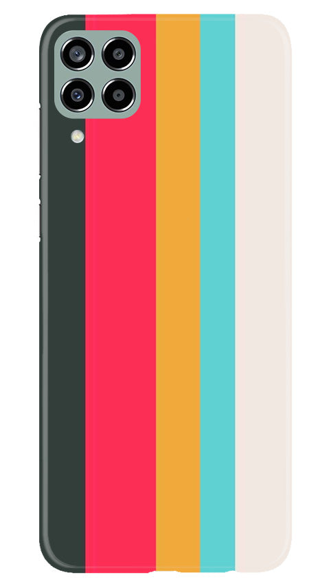 Color Pattern Mobile Back Case for Samsung Galaxy M33 5G (Design - 328)