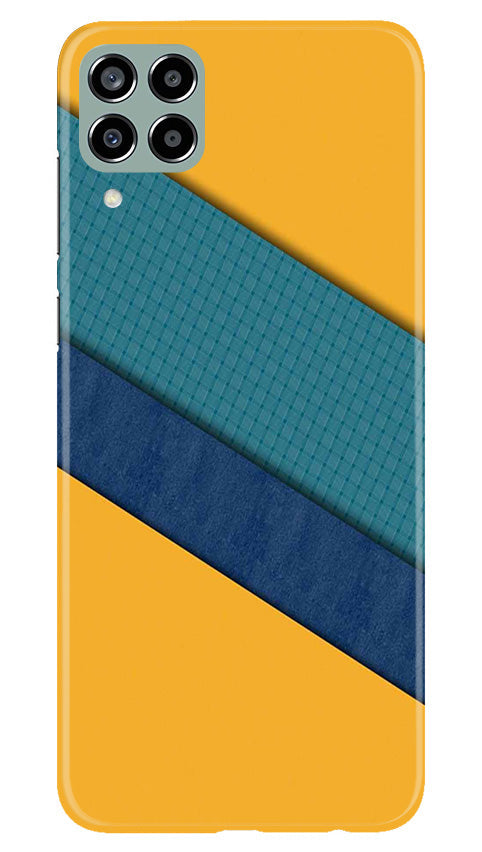 Diagonal Pattern Mobile Back Case for Samsung Galaxy M33 5G (Design - 329)