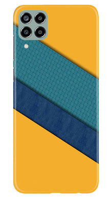 Diagonal Pattern Mobile Back Case for Samsung Galaxy M33 5G (Design - 329)