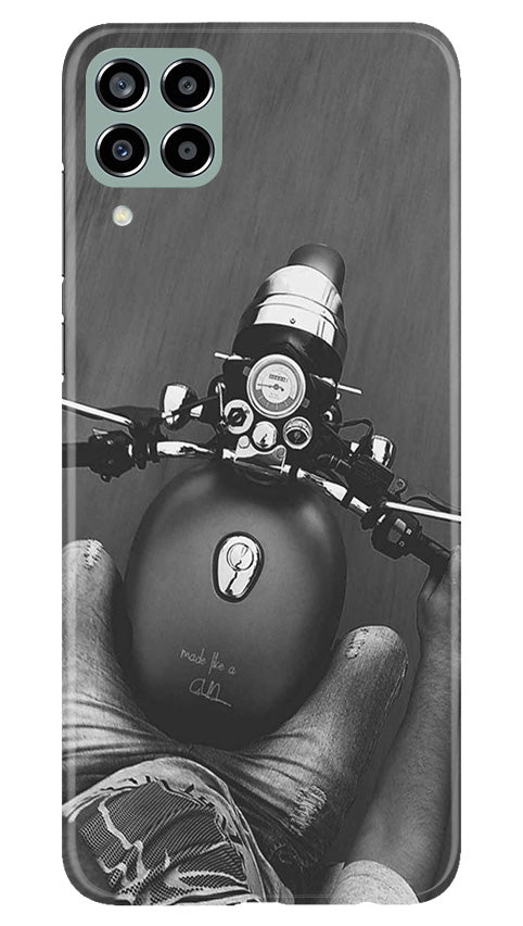 Royal Enfield Mobile Back Case for Samsung Galaxy M33 5G (Design - 341)