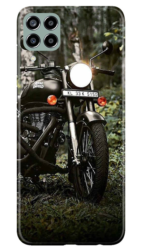 Royal Enfield Mobile Back Case for Samsung Galaxy M33 5G (Design - 343)