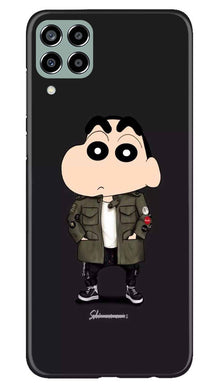 Shin Chan Mobile Back Case for Samsung Galaxy M33 5G (Design - 349)