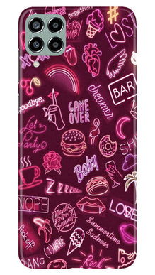 Party Theme Mobile Back Case for Samsung Galaxy M33 5G (Design - 350)
