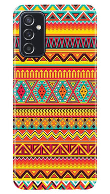 Zigzag line pattern Mobile Back Case for Samsung Galaxy M52 5G (Design - 4)