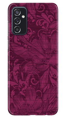 Purple Backround Mobile Back Case for Samsung Galaxy M52 5G (Design - 22)