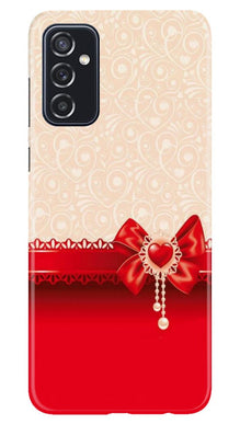Gift Wrap3 Mobile Back Case for Samsung Galaxy M52 5G (Design - 36)
