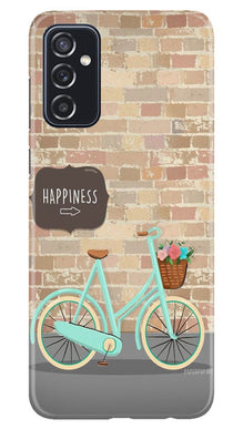 Happiness Mobile Back Case for Samsung Galaxy M52 5G (Design - 53)