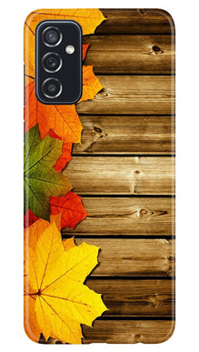 Wooden look3 Mobile Back Case for Samsung Galaxy M52 5G (Design - 61)