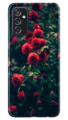 Red Rose Mobile Back Case for Samsung Galaxy M52 5G (Design - 66)