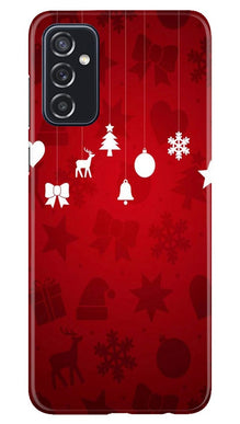 Christmas Mobile Back Case for Samsung Galaxy M52 5G (Design - 78)