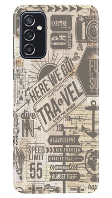 Travel Mobile Back Case for Samsung Galaxy M52 5G  (Design - 104)